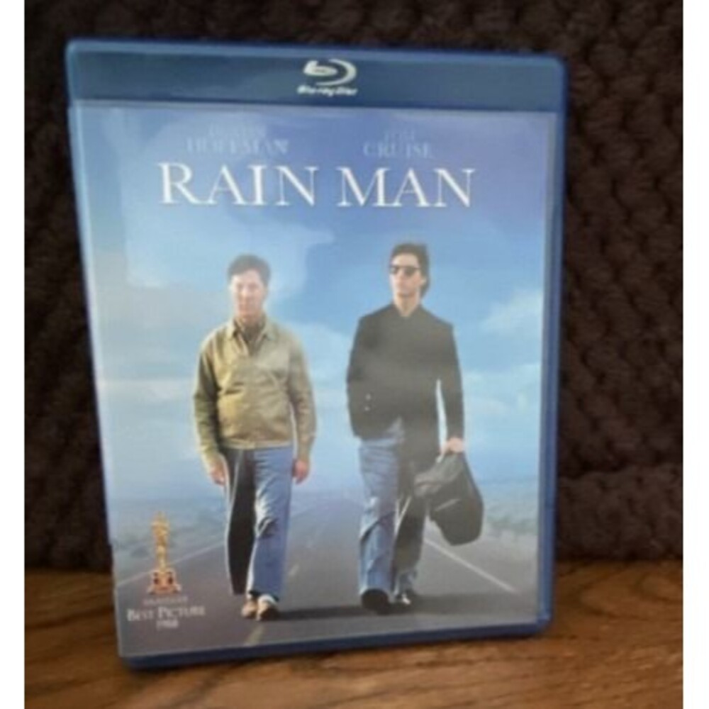 RAIN MAN BLU-RAY TOM CRUISE DUSTIN HOFFMAN BARRY LEVINSON R BEST PICTURE WINNER